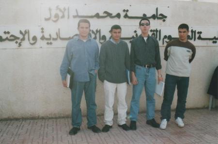avec des étudiants